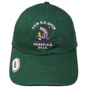 USGA 2018 US Open Shinnecock Hills Member Golf Hat Green Baseball Cap One Size